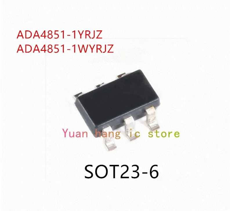 10 Stück ADA4851-1YRJZ ADA4851-1WYRJZ SOT23-6