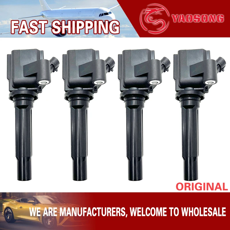 

4PSC IGNITION COIL Original factory FOR Beijing Automotive 40 80 BJ40 BJ40L BJ80 BJ80L 2.0 2.3T K00865004