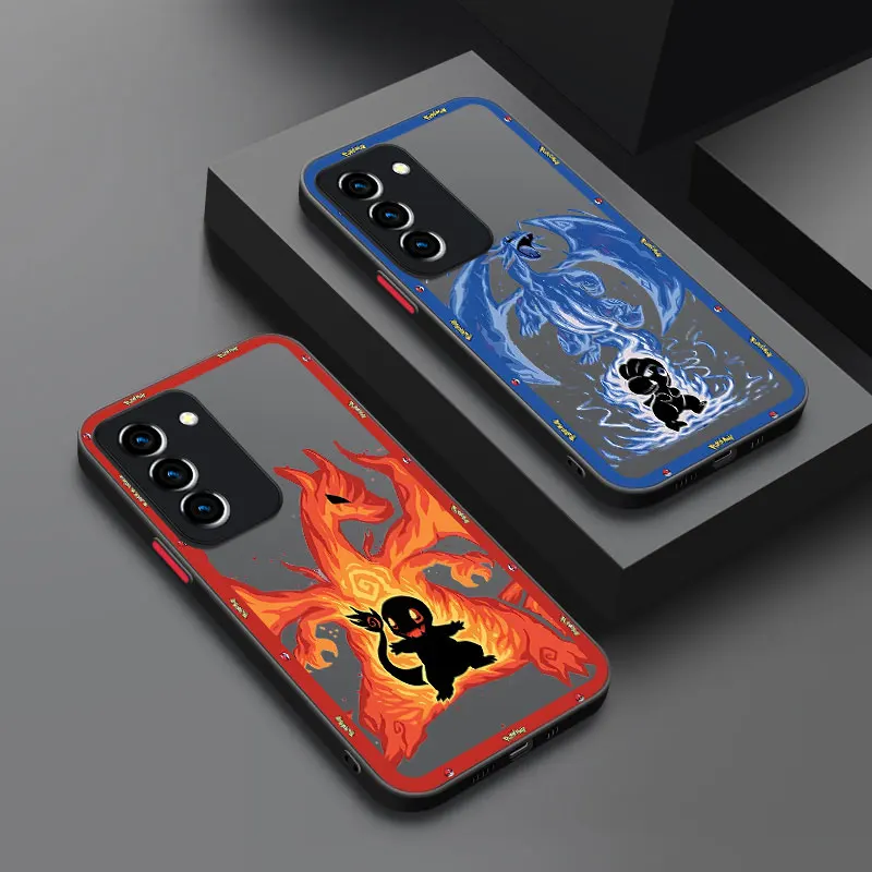 Digimon Monster Adventure Frosted Translucent Phone Case For Samsung Galaxy A03 Core A02 A10 A12 A20 A21 A50 A70 S A01 A04E A05