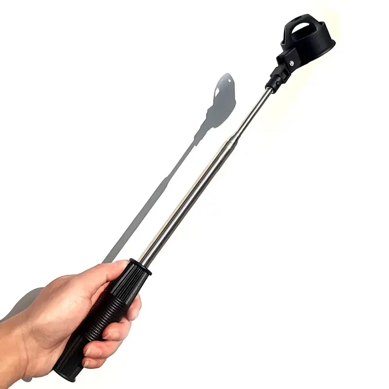 

1pc Telescopic Golf Ball Retriever, Golf Pick Up Automatic Locking Scoop For Outdoor Golf