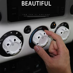 For Toyota FJ Cruiser Air Conditioning Knob Modification FJ Central Control Interior Decoration Cruiser Air Conditioning Button