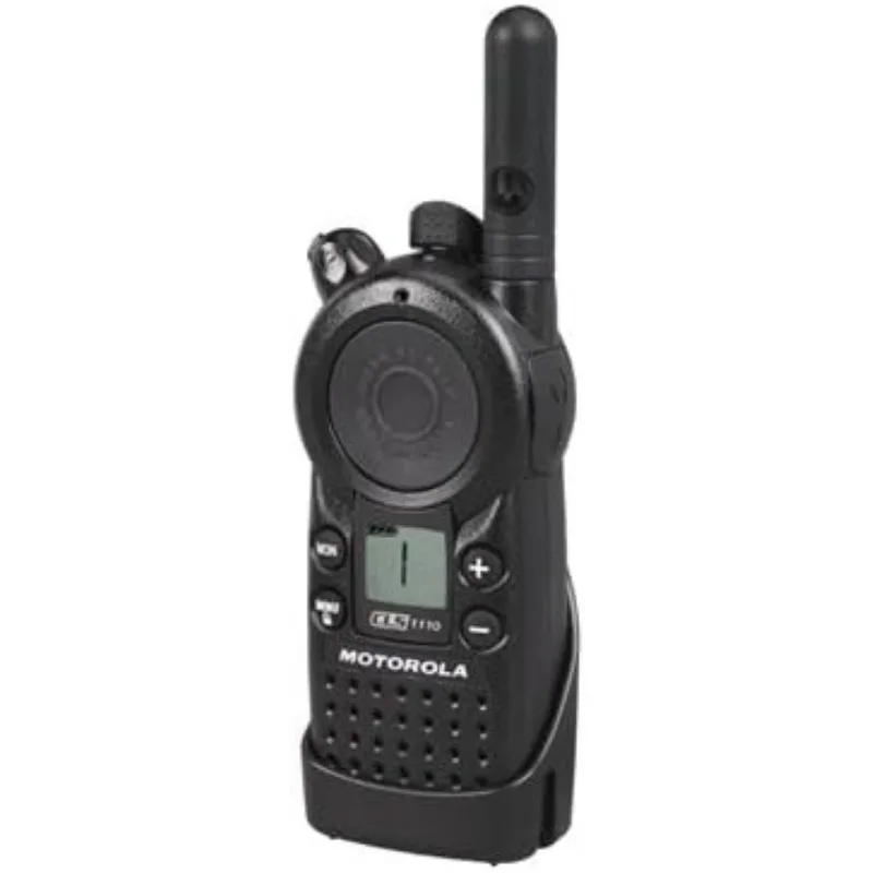 2 pak Motorola CLS1110 Walkie talkie Radio dua arah dengan headset