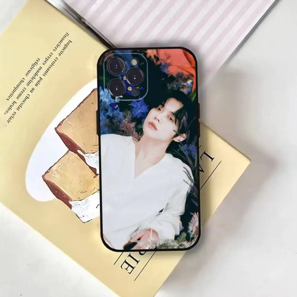 Kpop-C-Choi-Y-YeonjunS Phone Case For iPhone16,15,14,13,12,11 Plus,Pro Max,XS,X,XR,SE,Mini,8,7,Soft Black Cover