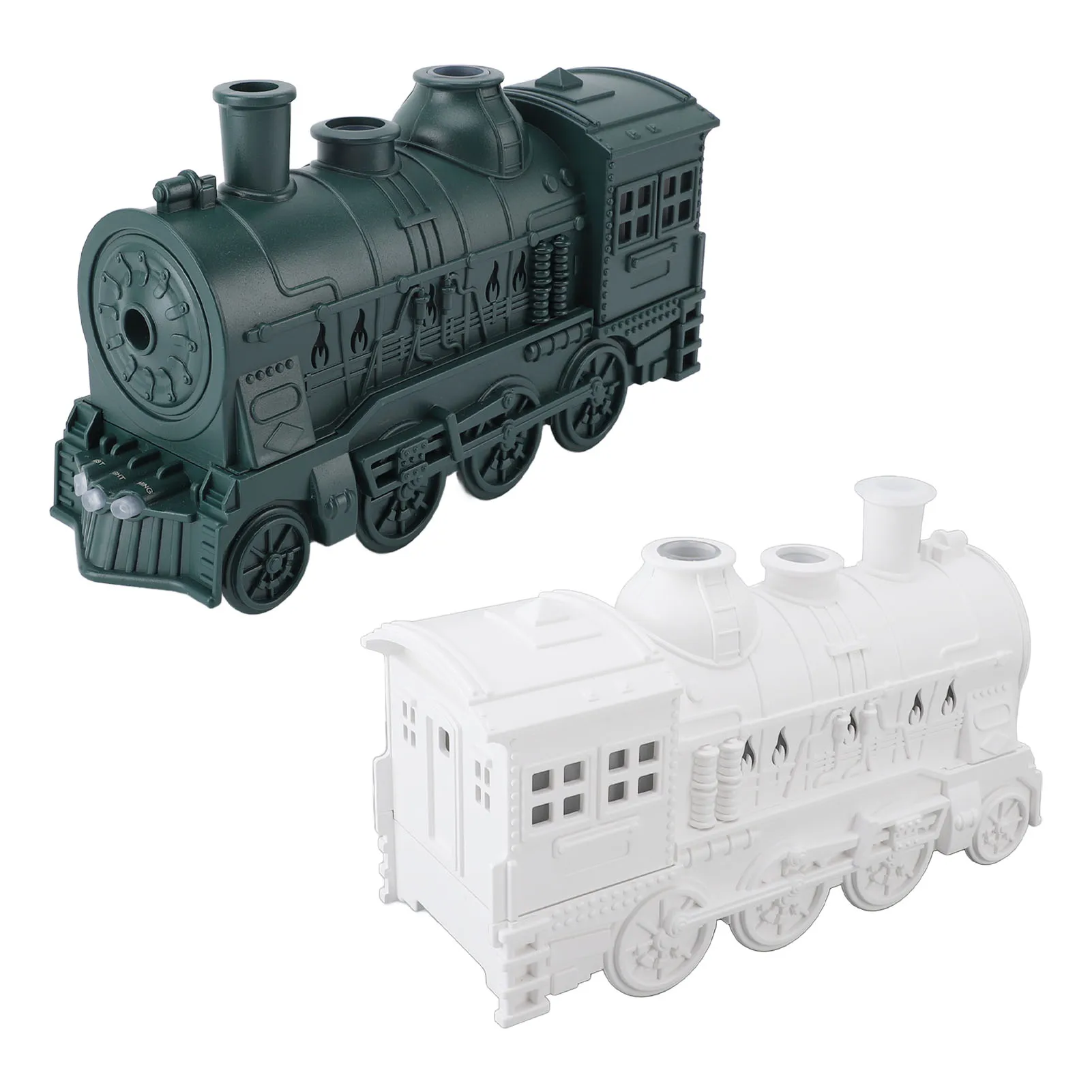 Essential Oil Diffuser 300ml 2 Light Modes Train Shape Aroma Cool Mist Humidifier with Remote Control Timer for Bedroom Office