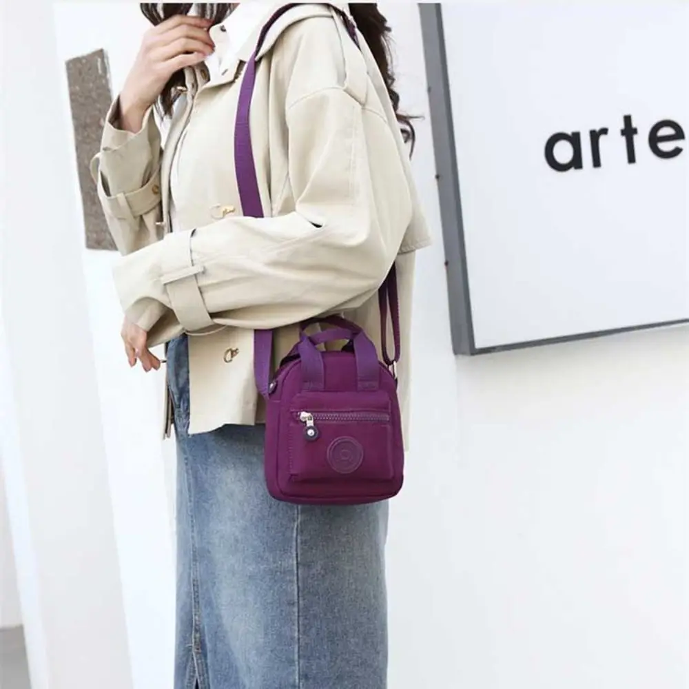 Small Shoulder Bags Nylon Women Mobile Phone Bags Mini Female Messenger Purse Lady Wallet New 2024 CrossBody Bag Woman Hand Bags