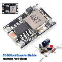 10pcs Adjustable DC-DC Voltage Regulator Module 5V-30V To 3.3V 5V 9V 12V 3A Buck Power Supply Module Conversion Efficiency 96%