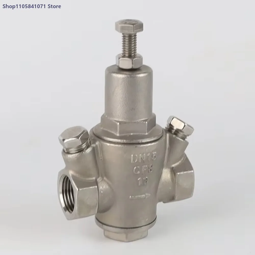 DN15-DN65 Pressure Reducing Control Valve Stainless Steel Hydraulic Universal Water Regulator for Industrial Pipeline System