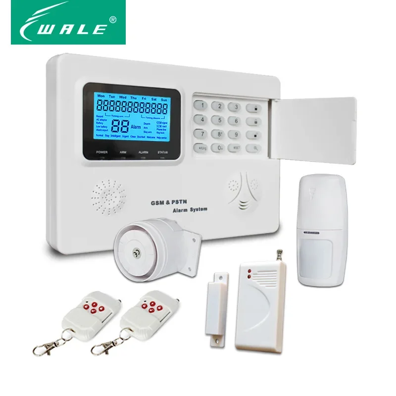 

Smart Home Automation GSM Alarm Dual Network Anti-Theft Host Burglar home security system