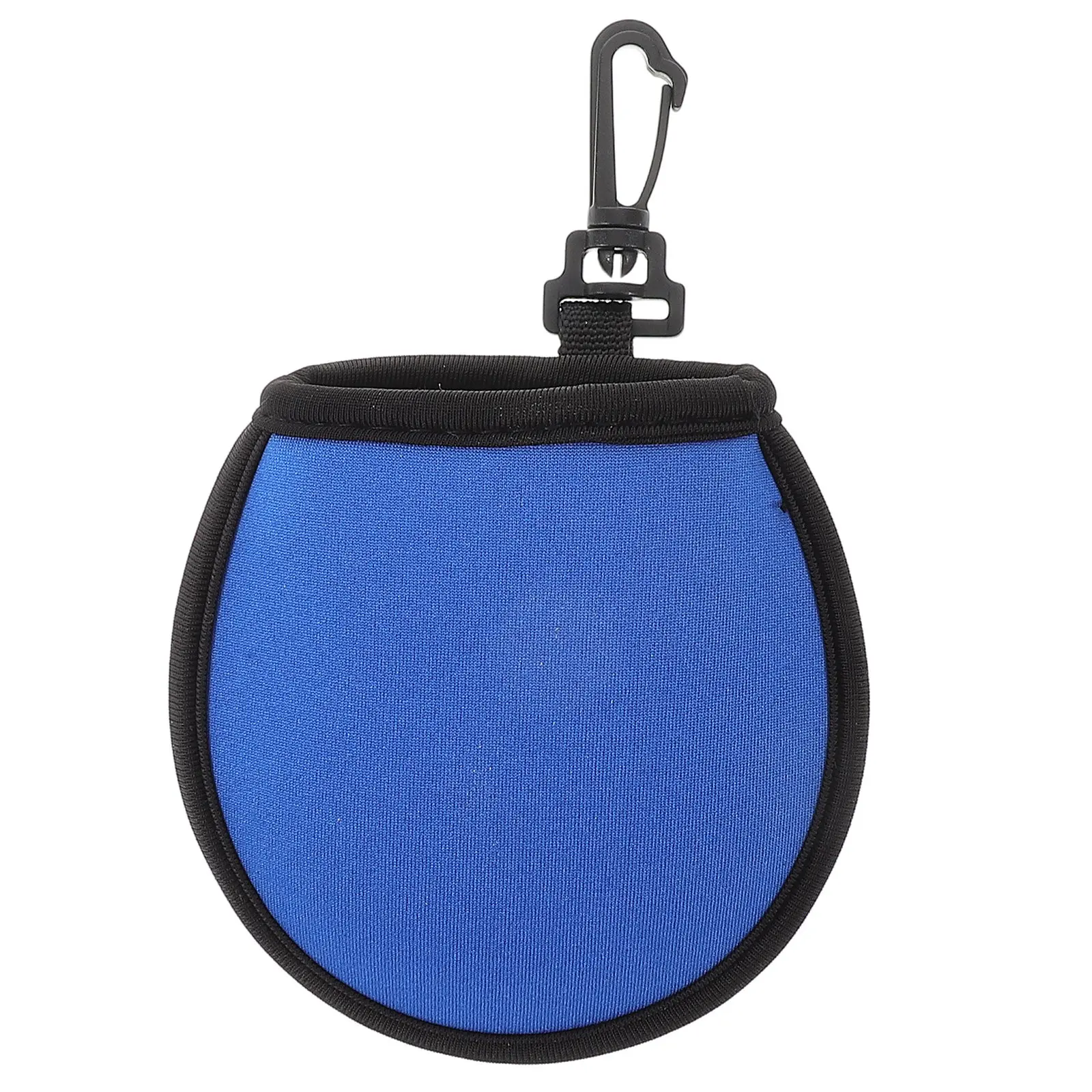 

Heavy Duty Neoprene Golf Ball Pouch Featuring Hook Mount Fleece Lined Interior for Ball Protection Portable Cleaning Washer
