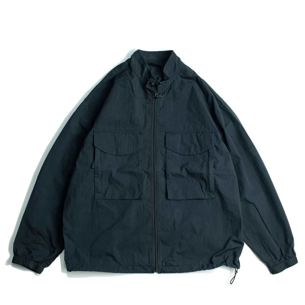 

"G-8 Jacket" washed and old, stand-up collar pocket tooling jacket