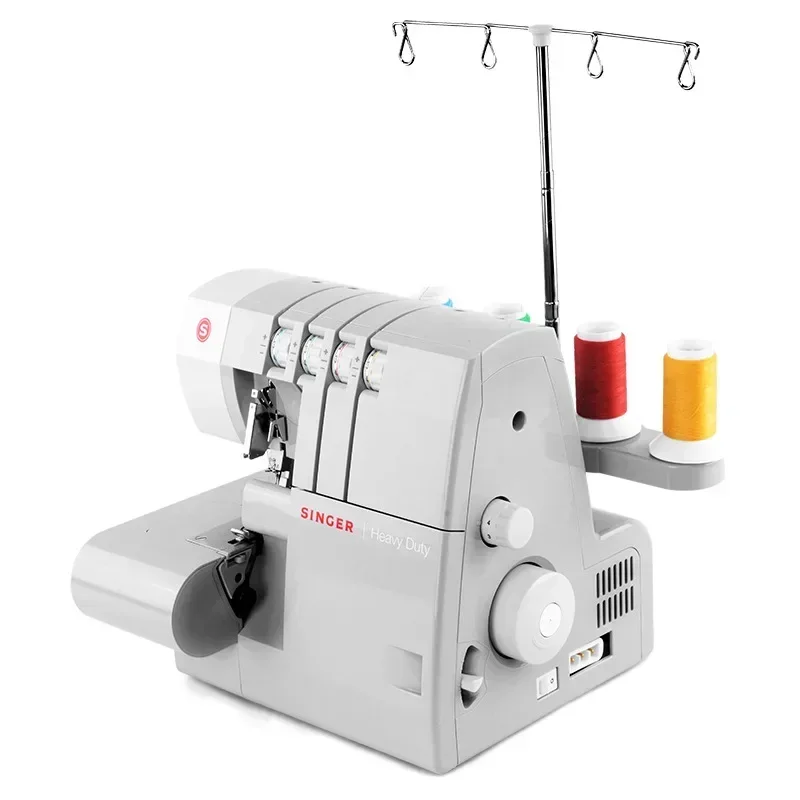 Para máquina de coser doméstica 14HD854, máquina de coser Overlock de 2/3/4 hilos con máquina de coser Overlock secreta de 220V