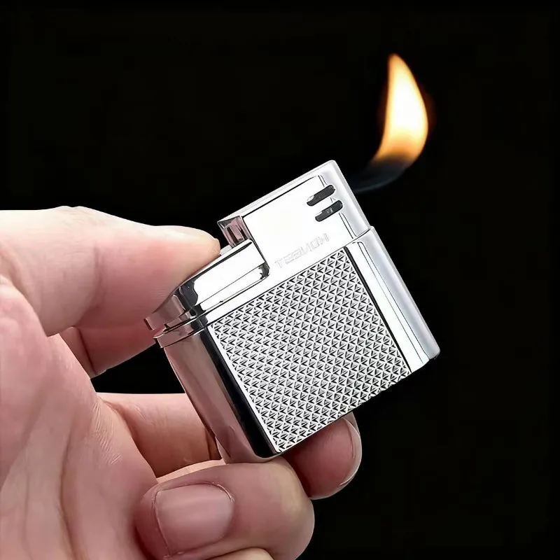 

Baicheng's New Oblique Fire Pipe Lighter Is A Creative Old-fashioned Retro Personalized Men's Gift Smoking Accessory Tool