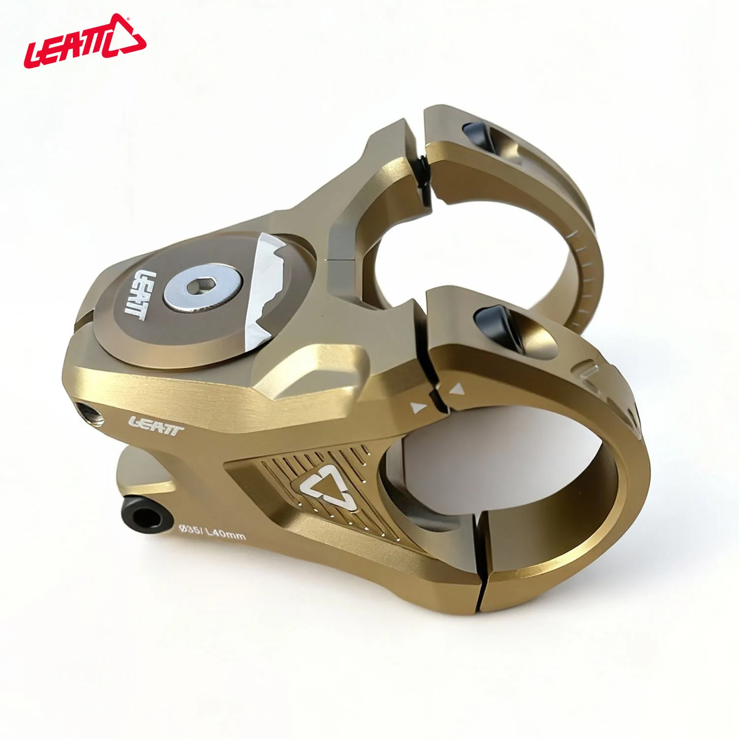 LEATT Gravity 6.0 Fahrradvorbau, Downhill, 35 mm Durchmesser, 40 mm Länge ENDURO, AM, XC, hochfestes, modifiziertes Zubehör – Detail 2