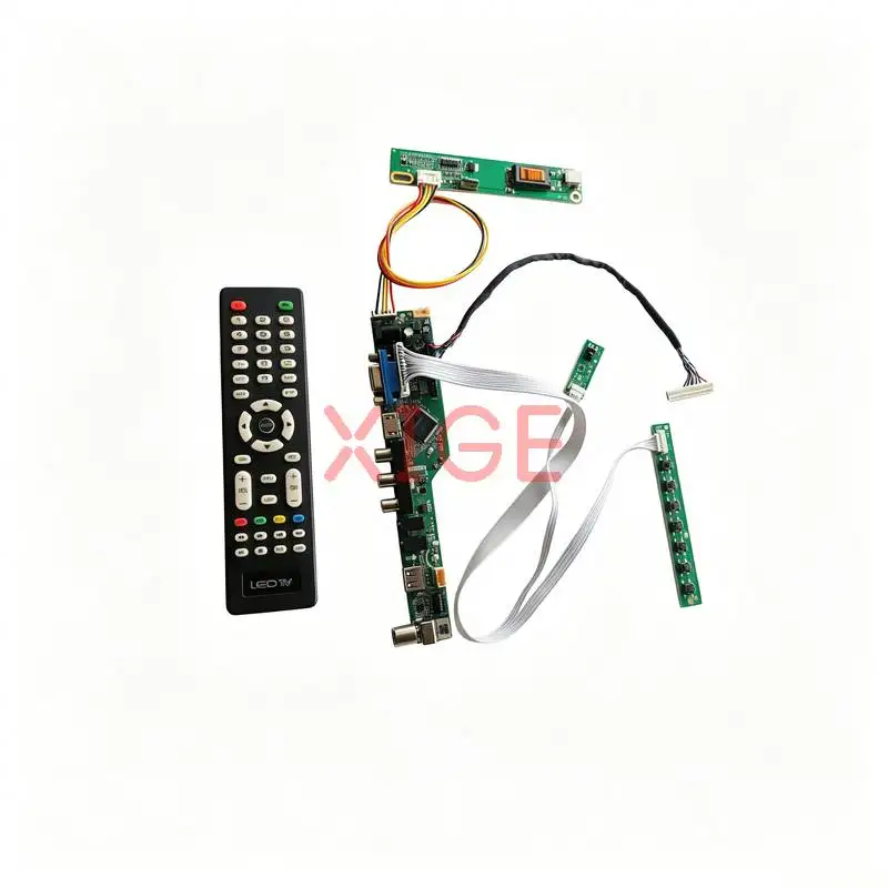 

For LQ160E1LW04 LQ160E1LW02 Display Screen Controller Drive Board DIY Kit HDMI+VGA+AV+USB 1280x1024 1280*1024 1-CCFL LVDS 30-Pin