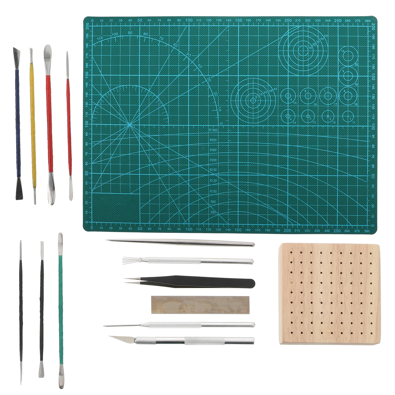 Carving Tool Kit Pottery Modeling Tools Durable Easy Use Sculpting Clay Smooth H Beginner Pottery Clay Sculpting Tool Set