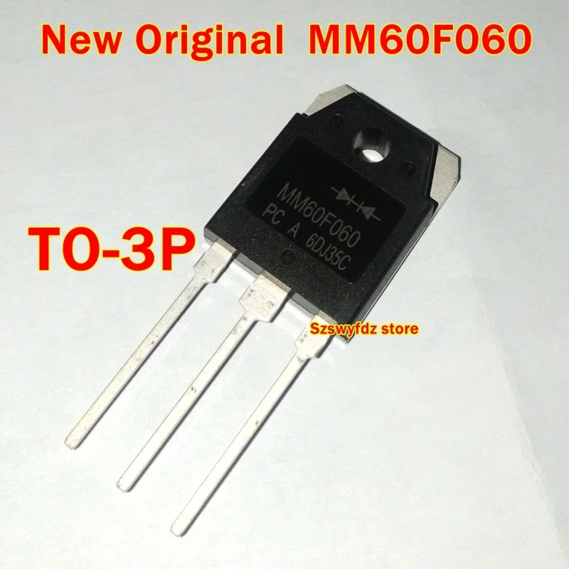 5pcs  to 100pcs  New Original  MM60F060PC MM60F060 TO-3P Fast Recovery Diode 60A 600V