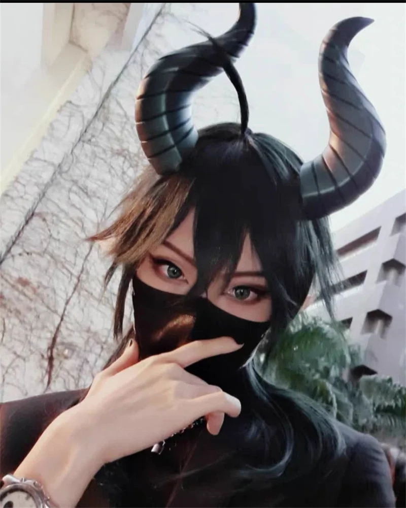 

2026 Good Shape Game Twisted-Wonderland DIASOMNIA Malleus Cosplay Horns Head Clip Headwear Hairwear Cosplay Props Accessories