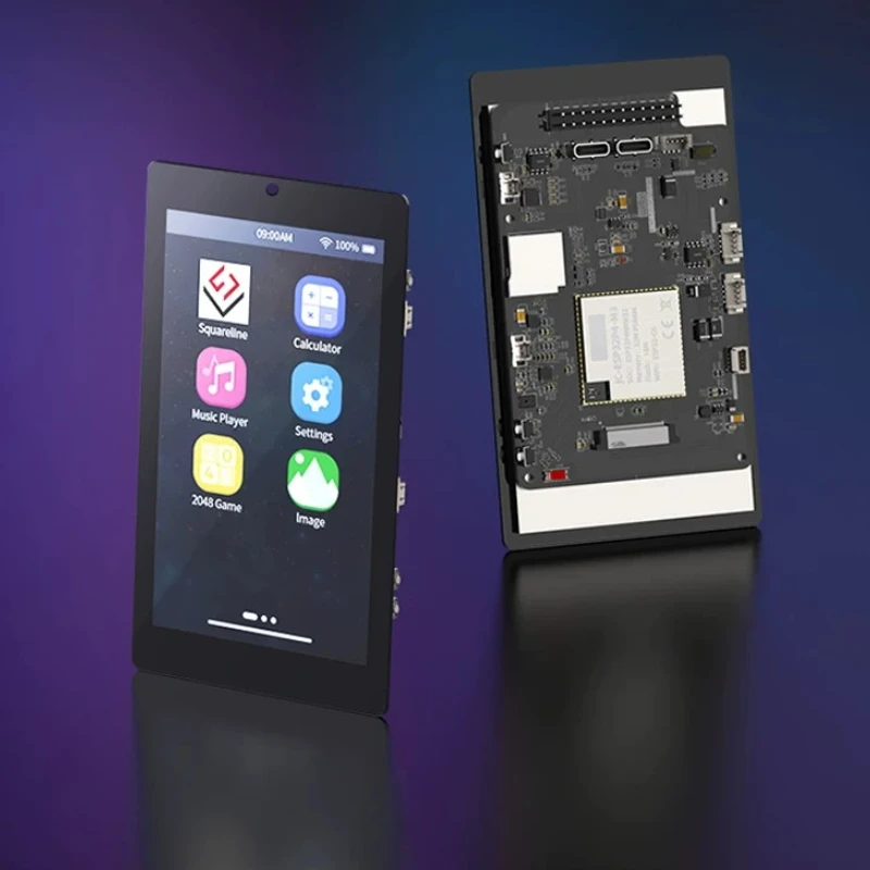 ESP32 P4 ESP32-C6 4.3in IPS Cap Touch Display Board WiFi Bluetooth for Network Control GUI Dev