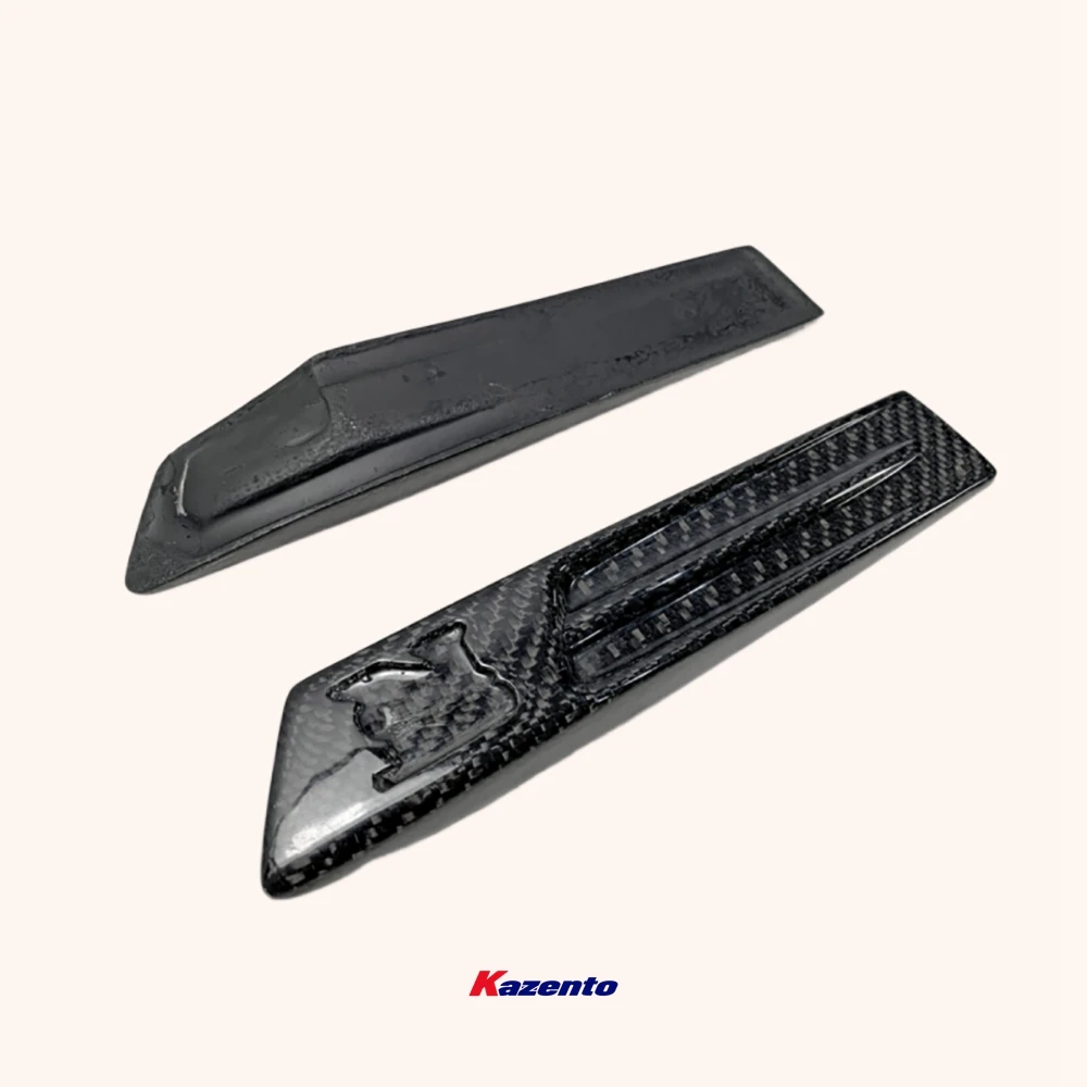 For 2008-2016 Nissan GTR R35 Front Fender OE Vents Emblem Trim Panel Pair