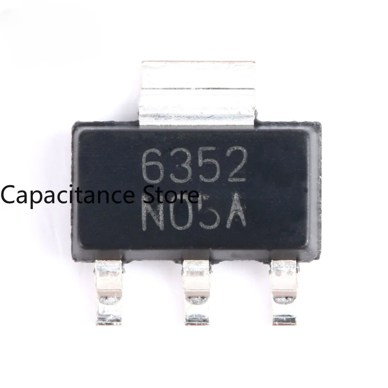 10PCS Original Authentic Patch LM1117MPX-3.3 SOT-223 Linear Regulator Chip 800MA.