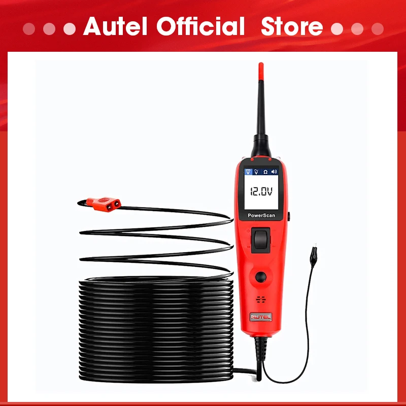 Autel PowerScan PS100 Electrical Automotive Circuit Tester Tool 12V/24V AVOmeter Diagnostic Tool