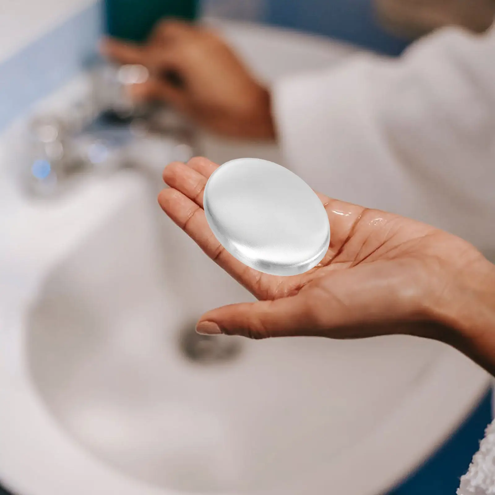 

2Pcs Stainless Steel Odor Removing Soap Metal Bar Reusable Kitchen Fish Smell Remover Hand Cleaning Soap for Home