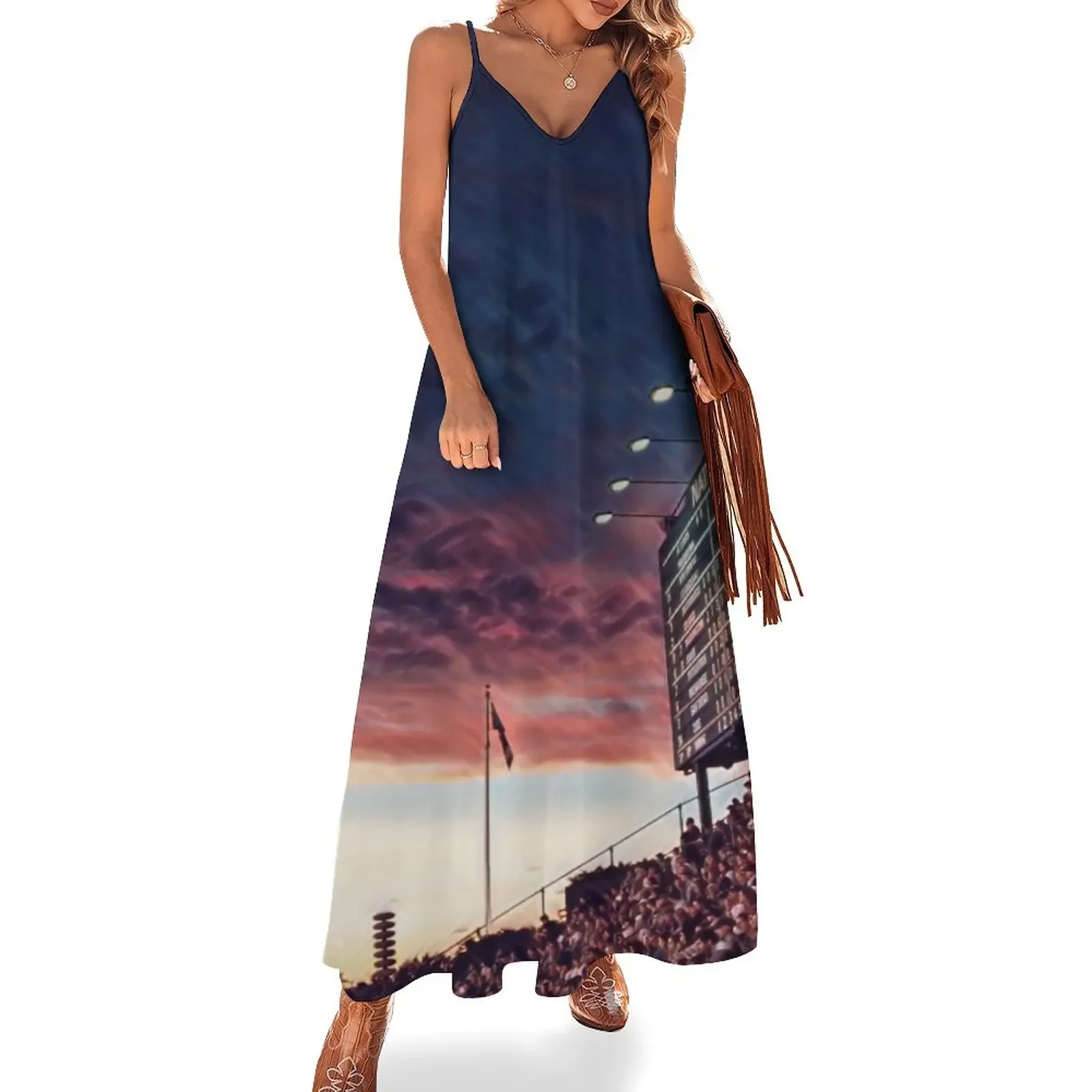 

Wrigley Field Score Board Sleeveless Dress loose summer dress dresses for women 2025 luxury designer party