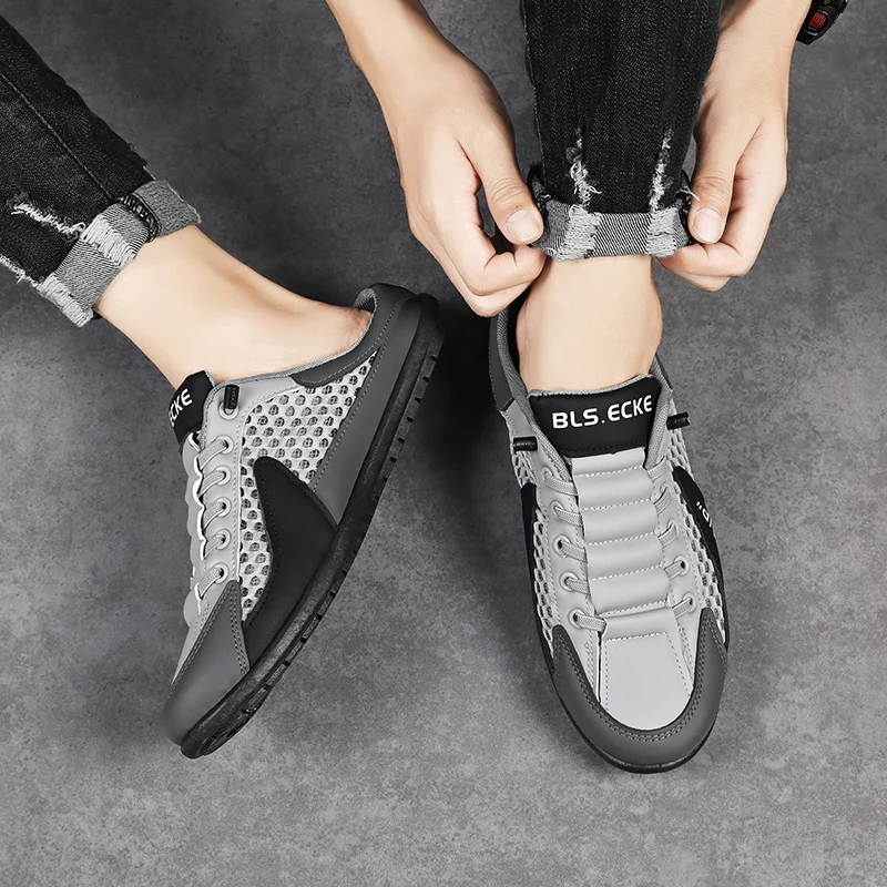 Brand Protection 2026 Neue Herren Leichte Rutschfeste Atmungsaktive Verschleißfeste Lauf- und Sportschuhe Modische Vielseitige Freizeitschuhe – Detail 3