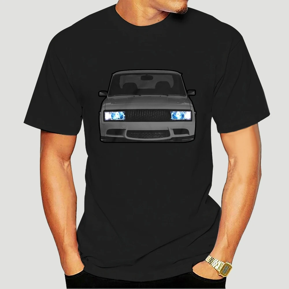 Lada Vaz 2105 T-Shirt Tuning 100% Cottonnew T Shirts Unisex Funny Tops Tee Basic Models Best T Shirts For Men-3588A