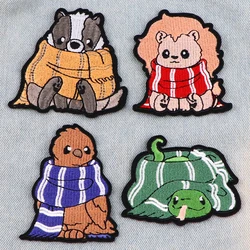 Wizard Animal Patch Movie Cartoon Embroidery Patch Iron On Patches For Clothing patches On Clothes Embroidered Ironing Sticker
