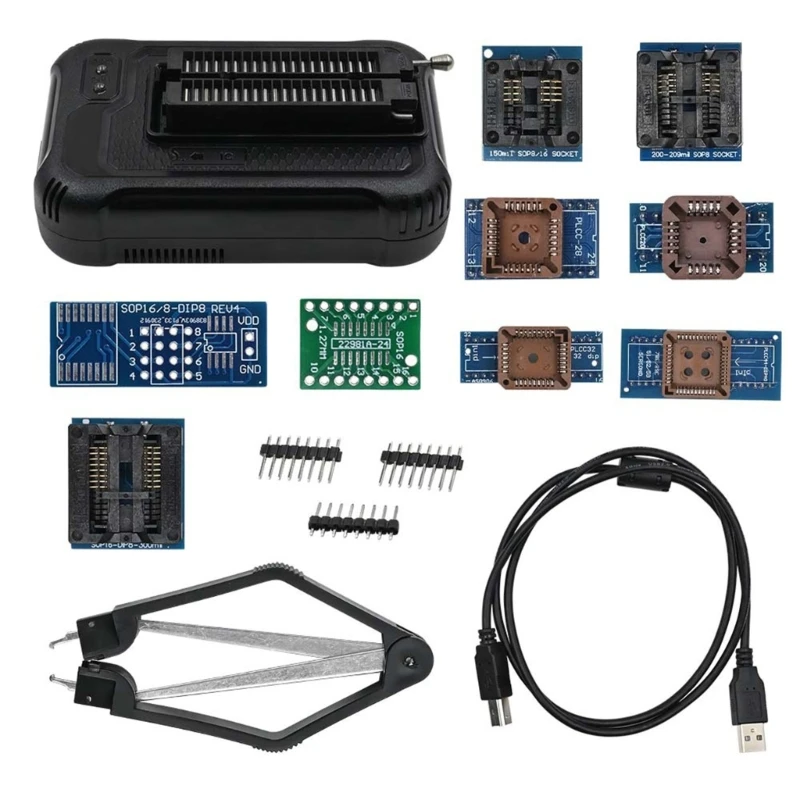 Programmer for EPROM MCU SPI Nor with Advanced IC Testing High Speed Programming 090E