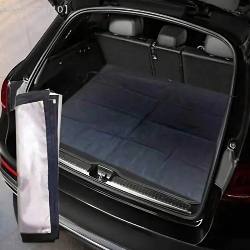 【SSummer10】Universal Waterproof Cargo Mat for Car SUV-Polyester Fiber Dustproof Luggage Liner Pet Protection Trunk Mat【SS】