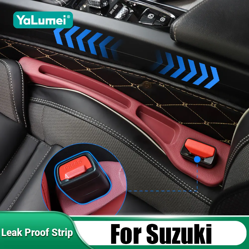 2Pcs Universal Car Seat Gap Leak Proof Strip For Suzuki Grand Vitara Grand Nomade Escudo 2006 2007 2008 2009 2010 2012 2013 2014