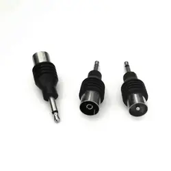 FOLilTV-Adaptateur d'antenne TRS vers IEC, convertisseur femelle, fiche mâle mono, 9.5mm 600 à 3.5mm