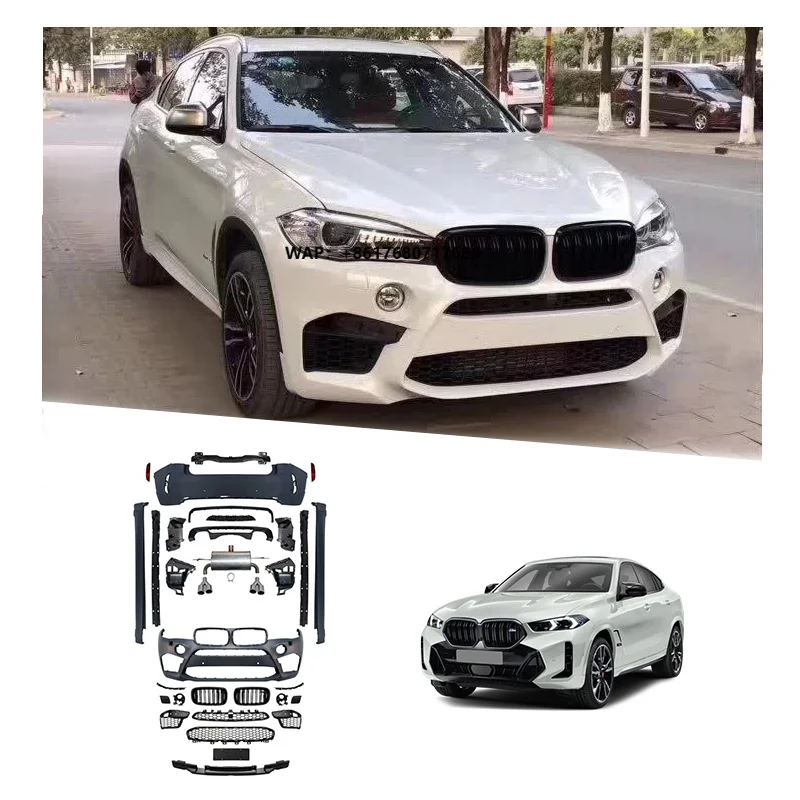 Car Accessories High Quality New Car Bumpers Conversion Body Kit for   X6 F16