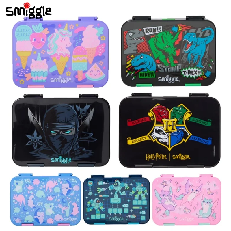 Genuine Australia Smiggle Children Study Stationery Student Kawaii Sunflower Lunch Box Anime Student Gift