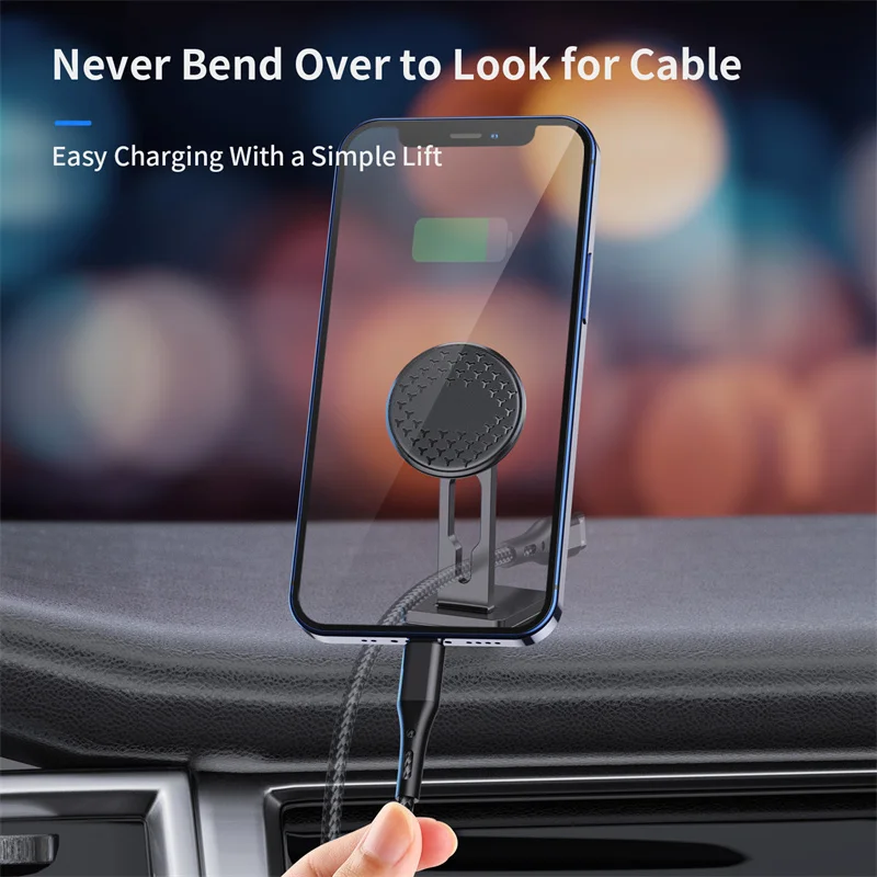 Magnetic Car Phone Holder Universal Magnet Phone Mount For iPhone 15 Samsung Huawei Xiaomi Car Mobile Cell Phone Holder Stand