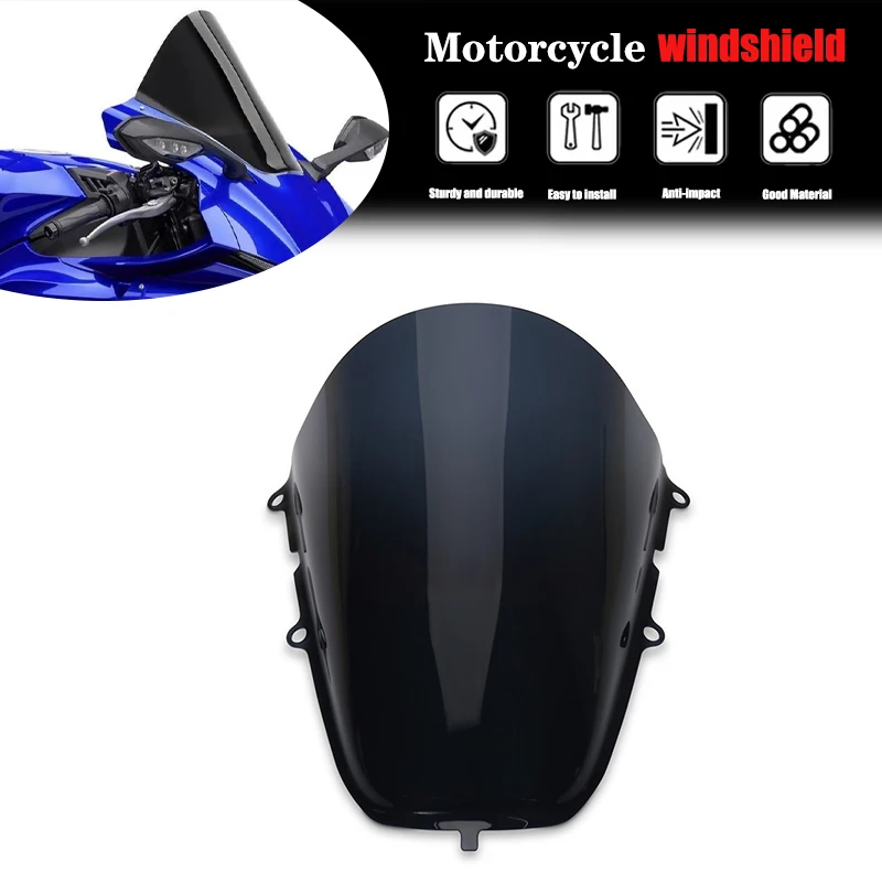 

Лобовое стекло мотоцикла R1M для YAMAHA YZFR1 R1M 2020 2021 2022 2023 2024, дефлектор переднего ветрового стекла, защита YZFR1M