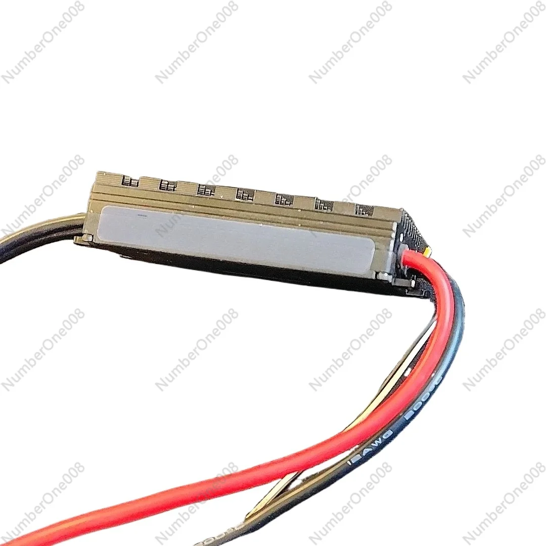 100A ESC بدون فرش، وحدة تحكم في السرعة قابلة للبرمجة لنماذج الطائرات بدون طيار وRC، تصميم مقاوم للماء للتحكم في محرك الطائرة بدون طيار