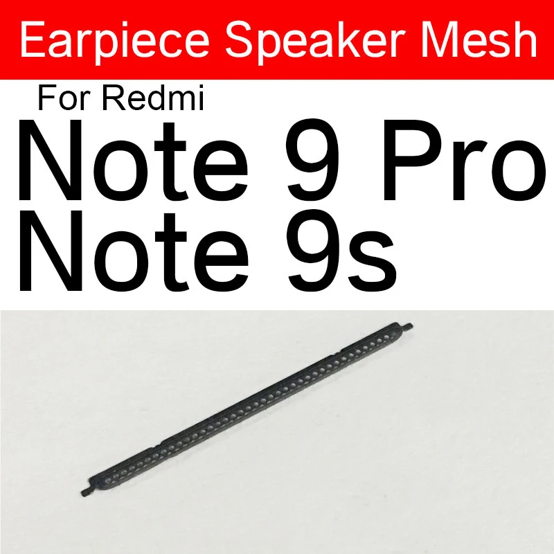 Earpiece Speaker Mesh Anti-dust For Redmi Note 7 8 9 10 Pro 4G 5G Dust-proof Grill Net For Redmi 8A 9 9A 9T 9S K20 K30 Prime