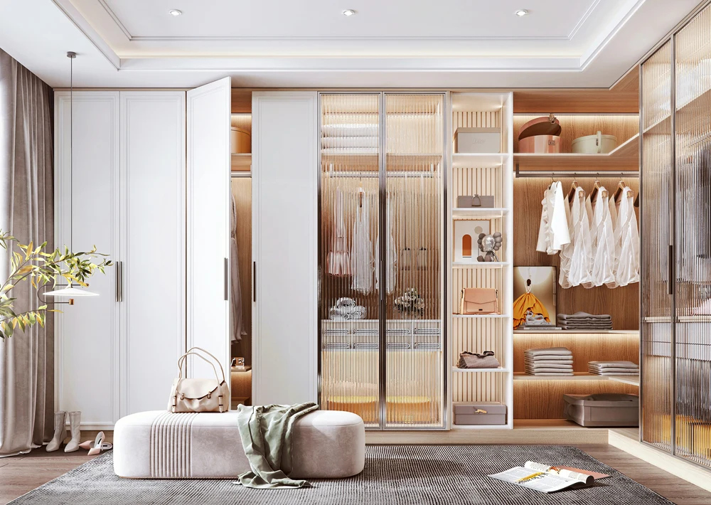 Custom Made Modern Wardrobes Closet Free design Bedroom Furniture----Please contact for exact price