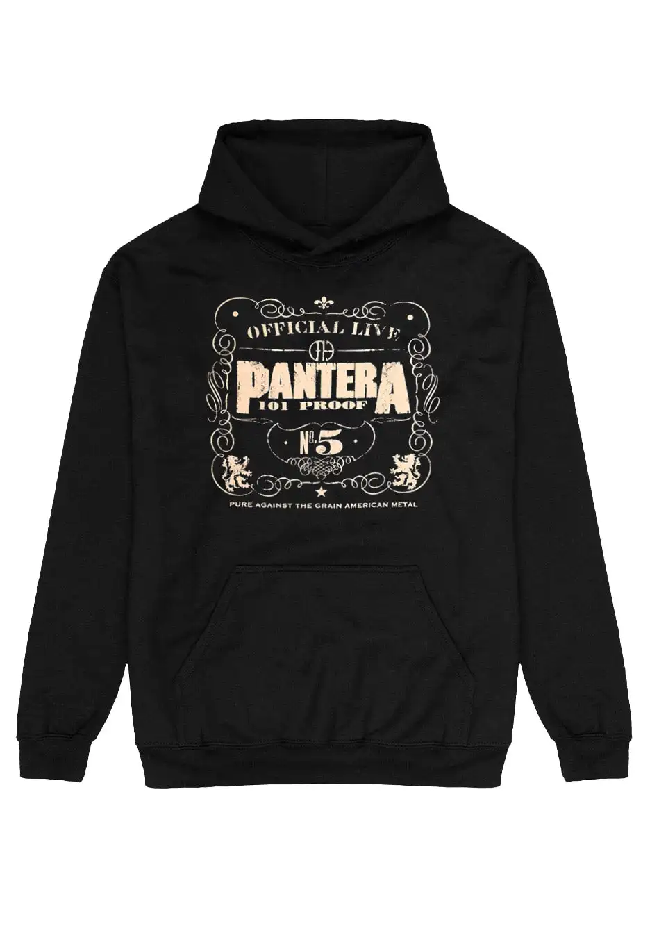 بانتيرا 101 برهان هوديي الجرافيك طباعة الرجال والنساء فضفاض دافئ هوديي عادية الخريف والشتاء موضة فاخرة الاتجاه