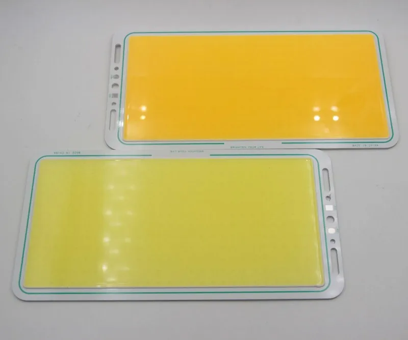 DC12V 70W Ultra Bright Dimmable COB Chip Panel Light LED Panel Light Source Module 220X113mm for DIY Night Light Solar Lamp