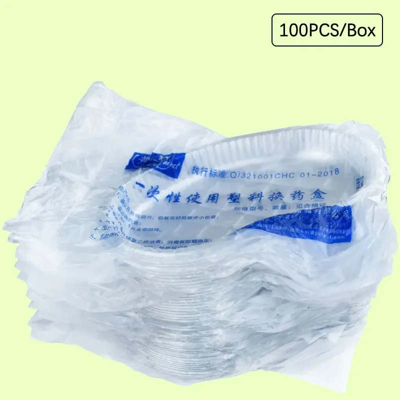 Disposable Dental Medical Surgical Tray Storage Holder Dish Plates Storage Box for Clinic Tooth Care Dentist Tools