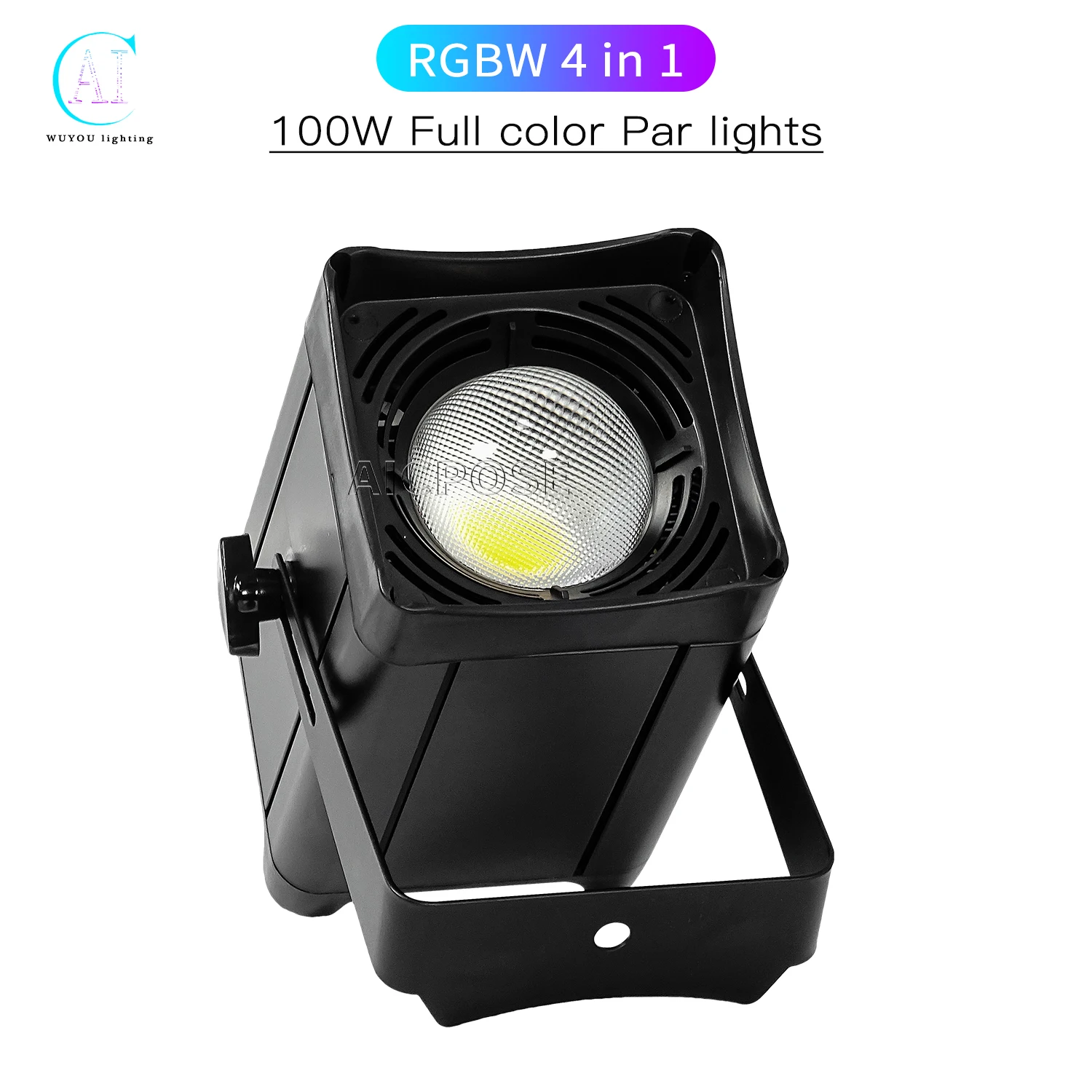 

100W COB Par Light RGBW 4 in 1 LED Stage Spotlight DMX Control Professional DJ Disco Equipment Party Wedding Stage Lighting