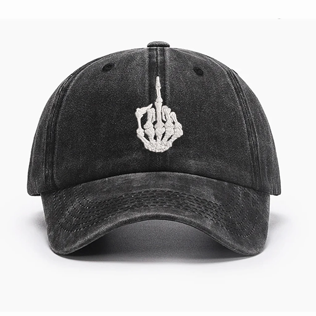 قبعات البيسبول المطرزة قابل للتعديل شبكة أبي قبعة سوداء قبعات سائقي الشاحنات للرجال والنساء #1