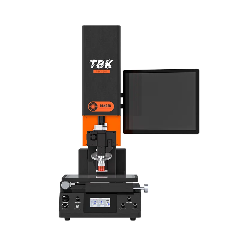 TBK501 with High Magnification and Smart Focus Screen Repair is more Accurate for Laser Repair Line Machine