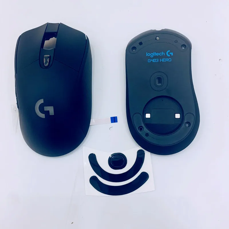 

Wierd mouse shell for Logitech G403 hero original genuine top bottom shell accessory mouse cover housing