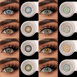 EYESHARE Hot Sales Colored Pupils for Eyes Green Eye Lenses 1 Pair Blue Colored Contacts Brown Natural Fashion Lenses Beauty Eye