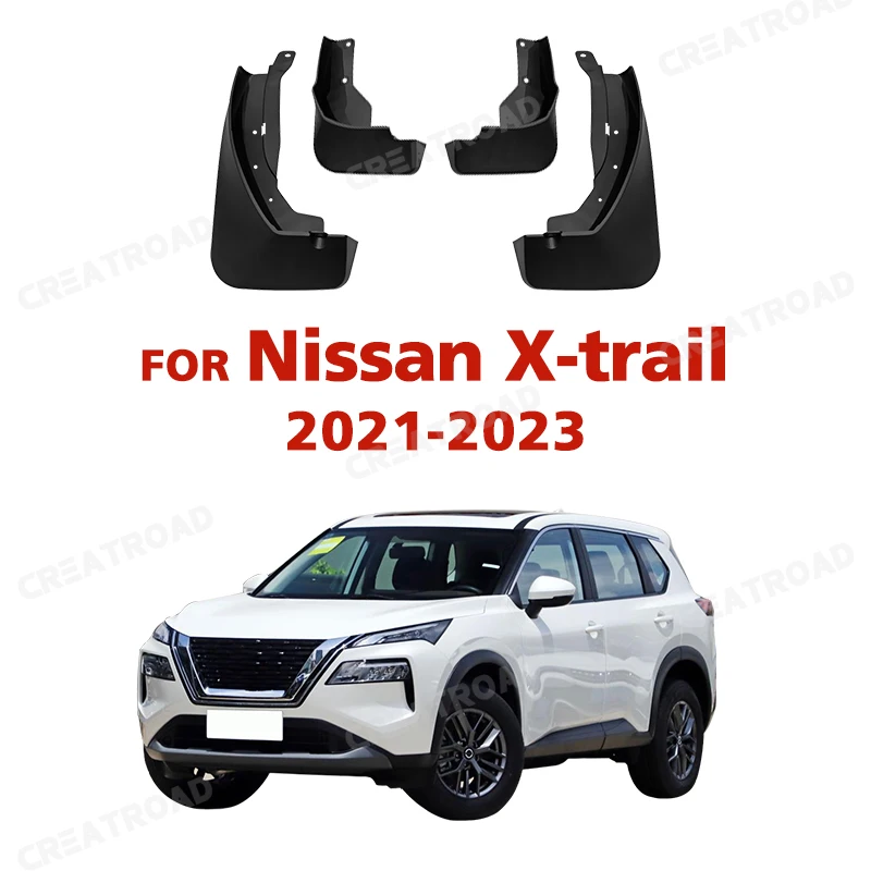 Mud Flaps For Nissan X-Trail 2021 2022 2023 Rogue MudFlaps Front Rear Fender Car Accessories